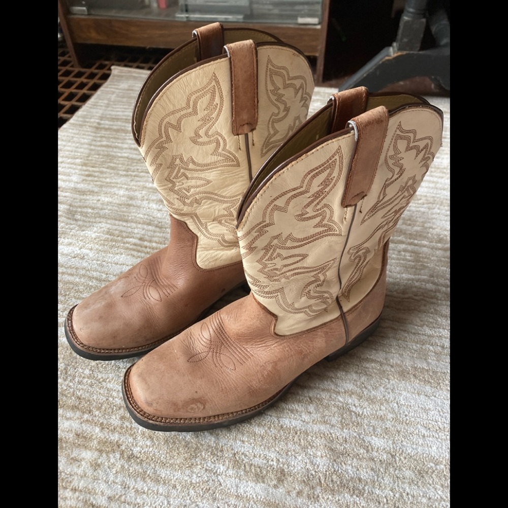 ROPER Two Toned Western Boots Size 10. - Picture 2 of 10